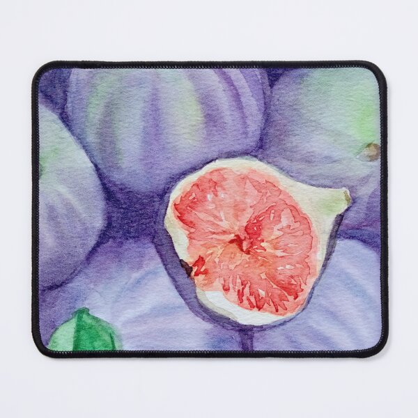 Item preview, Purple Figs Watercolor Painting Fruit Still Life designed and sold by simh.