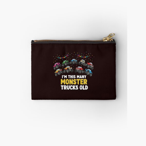 Item preview, I'm This Many Monster Trucks Old 9th Birthday Boy designed and sold by PopStars1993.