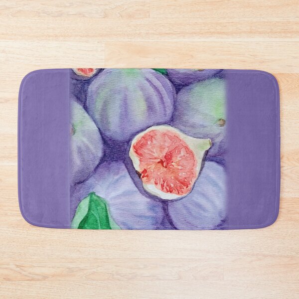 Item preview, Purple Figs Watercolor Painting Fruit Still Life designed and sold by simh.