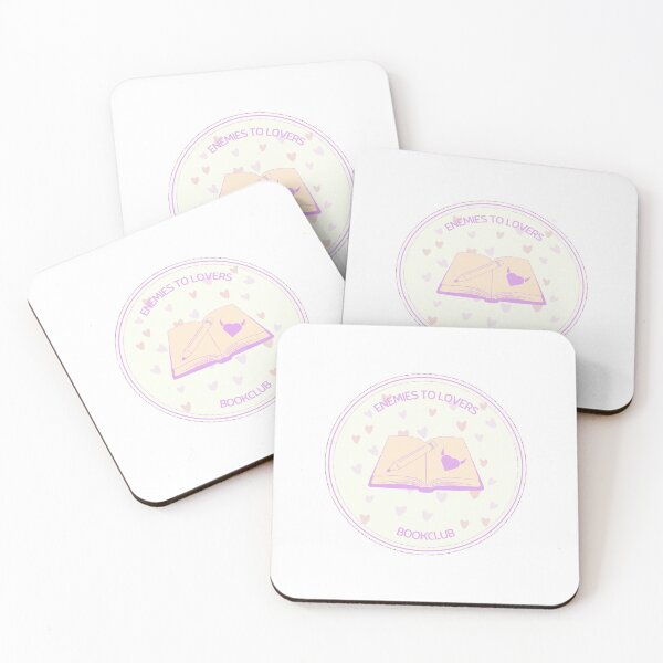 Item preview, Enemies to lovers bookclub sticker designed and sold by literalbrooke.