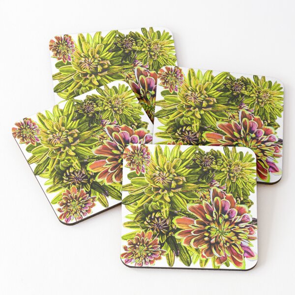 Item preview, Neon Yellow Chrysanthemums 1 designed and sold by nastiaart.