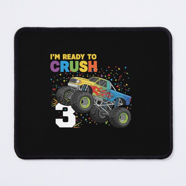 Item preview, I'm Ready To Crush 3 Monster Truck Third Birthday Three Year Old designed and sold by PopStars1993.