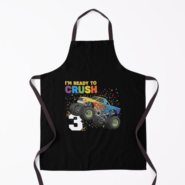 Item preview, I'm Ready To Crush 3 Monster Truck Third Birthday Three Year Old designed and sold by PopStars1993.