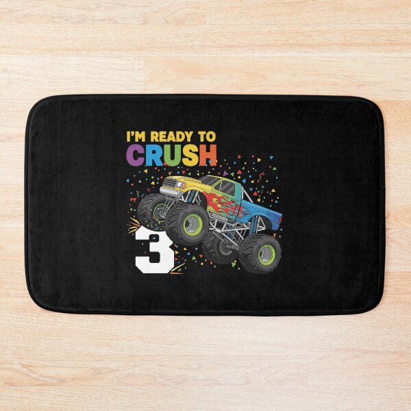 Item preview, I'm Ready To Crush 3 Monster Truck Third Birthday Three Year Old designed and sold by PopStars1993.