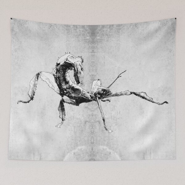Item preview, Australian Spiny Leaf Insect in Defense Pose designed and sold by Ghoul Enterprises.