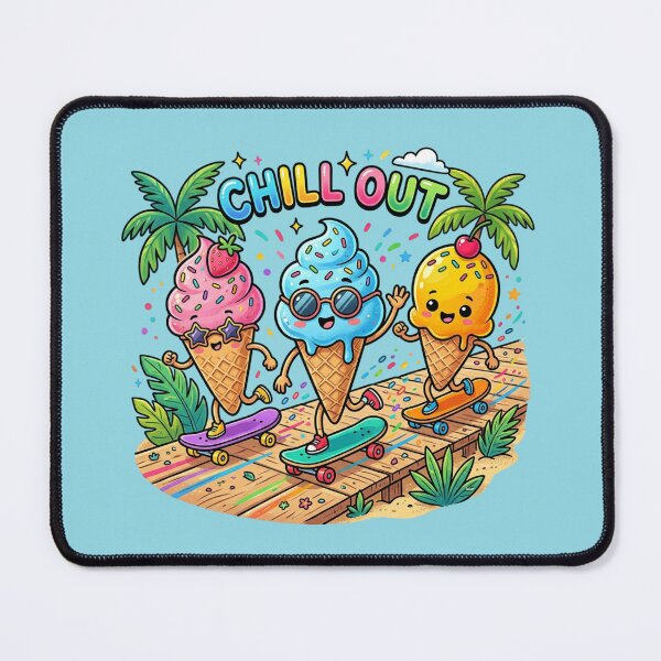 Item preview, Cute Summer Ice Cream Adventure designed and sold by PrintBreeze.