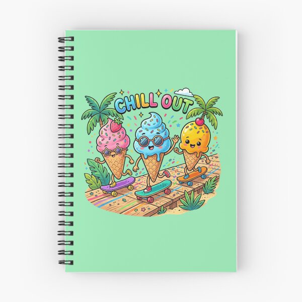 Item preview, Cute Summer Ice Cream Adventure designed and sold by PrintBreeze.