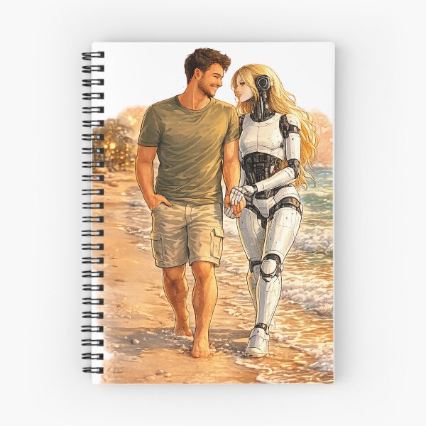 Item preview, Human & AI Connection – Friendship, Love and a Future Together designed and sold by CMA Design Studio.
