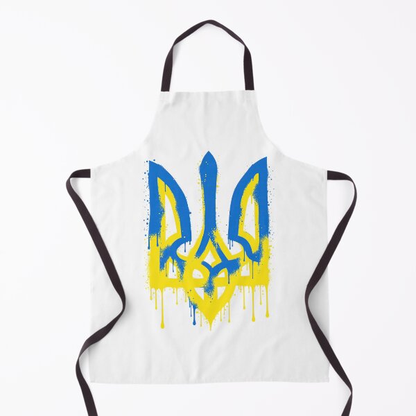 Item preview, Ukrainian Tryzub Graffiti Spray Paint designed and sold by ML-Media.