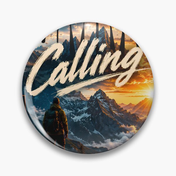 Item preview, Summit Calling – The View Is Worth the Climb | Mountain Adventure Design designed and sold by Genesis-Ink.
