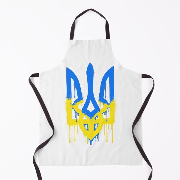 Item preview, Ukrainian Tryzub Graffiti Spray Paint designed and sold by ML-Media.