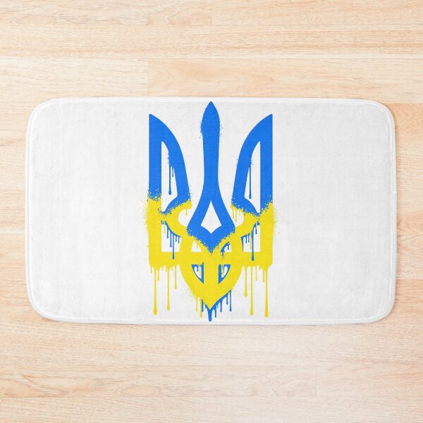 Item preview, Ukrainian Tryzub Graffiti Spray Paint designed and sold by ML-Media.
