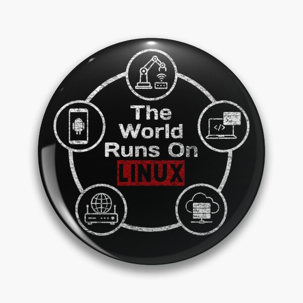 Item preview, The World Runs On Linux - Linux User designed and sold by WR Design.