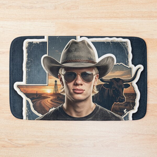 Item preview, Erling Haaland The Western Longhorn Edition designed and sold by Simplybe1.