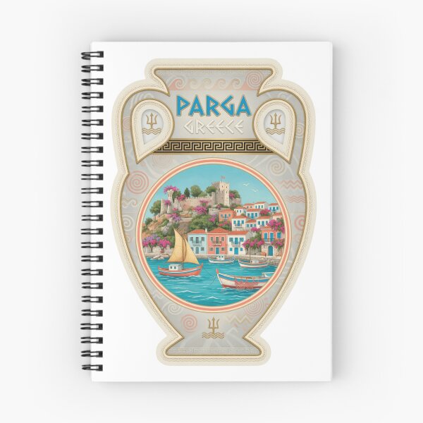 Item preview, Parga Greece Harbor Travel Sticker Souvenir Summer Edition designed and sold by Imaginarium of Chaos falcon88 .