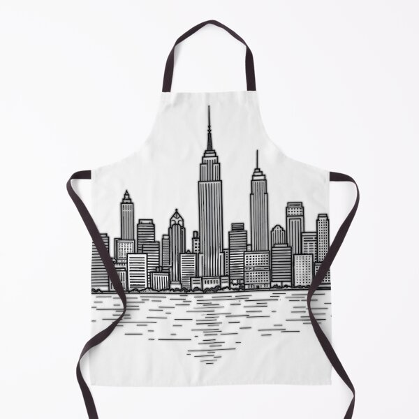 Item preview, New York City Skyline | NYC Line Art designed and sold by WonderWaresGifts.