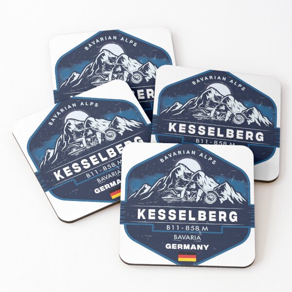 Item preview, Kesselberg B11 Bavarian Alps Germany -Motorcycle Adventure Badge designed and sold by Vale150.