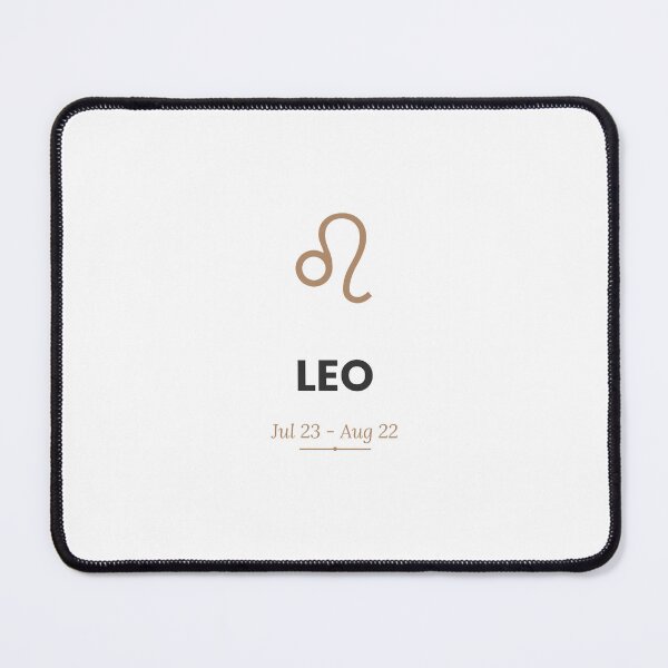 Item preview, Leo Zodiac Sign Typography Design designed and sold by CipherCrawler.