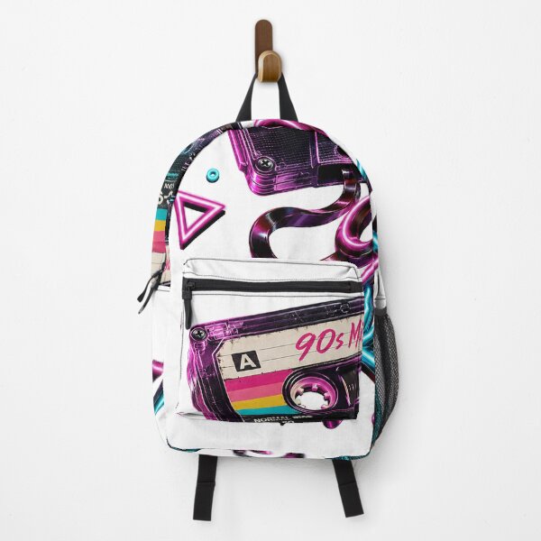 Item preview, 90s Kid Mixtape Cassette Retro Neon Synthwave designed and sold by BartArtPhoto.