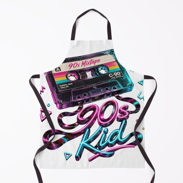 Item preview, 90s Kid Mixtape Cassette Retro Neon Synthwave designed and sold by BartArtPhoto.