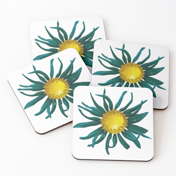 Item preview, Dark Teal Lemon Sunflower designed and sold by Lemondala.