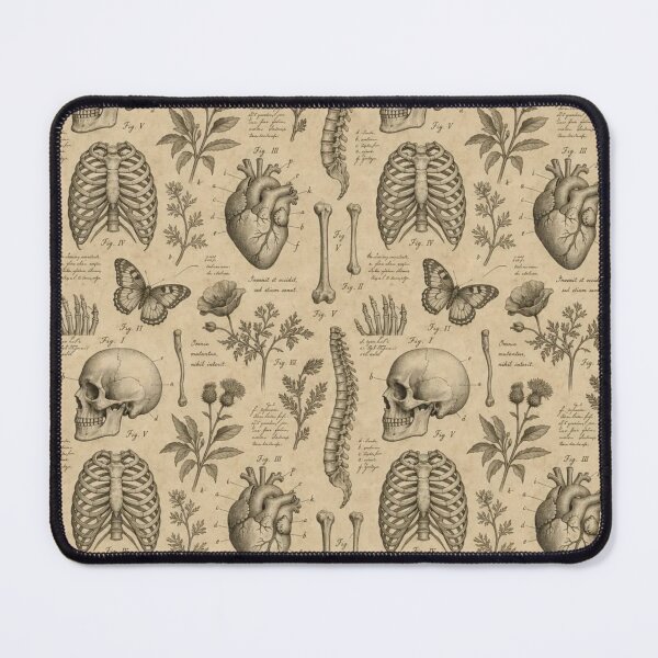Item preview, Dark Academia Anatomical Engraving Vintage Study Repeat designed and sold by StickyGuys.