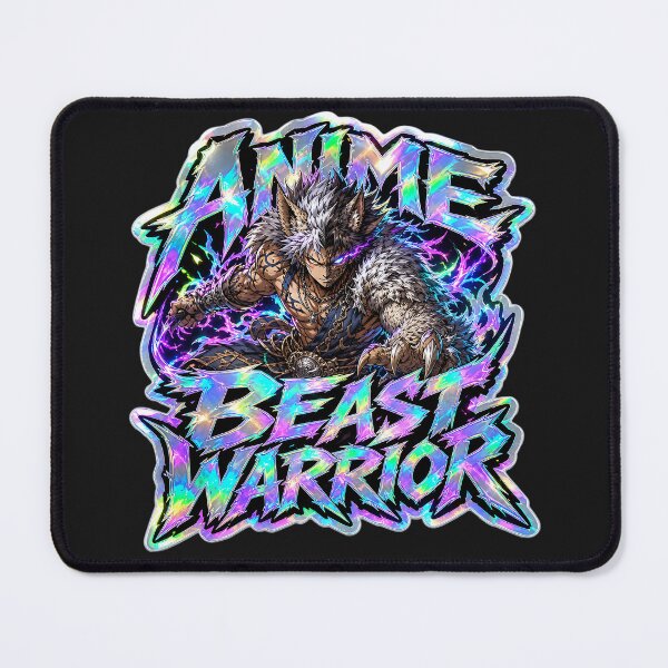 Item preview, Anime Beast Warrior Holographic Fantasy designed and sold by DesignsByLitz.