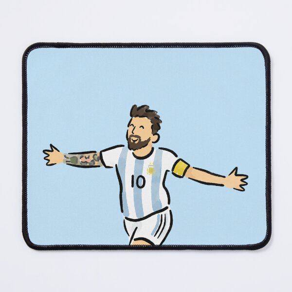 Item preview, Messi Celebration | Argentina Football Legend designed and sold by pixiedustpaint.