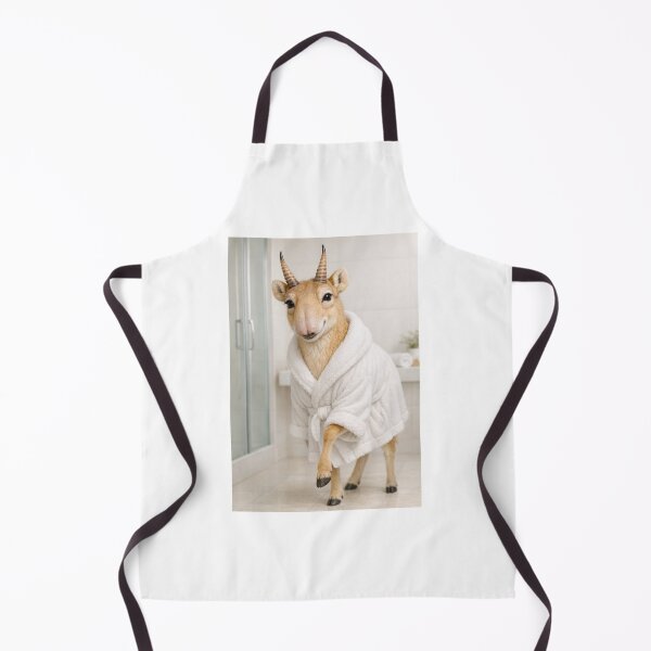 Item preview, Cozy Bathrobe Saiga Antelope designed and sold by Sillytoe.