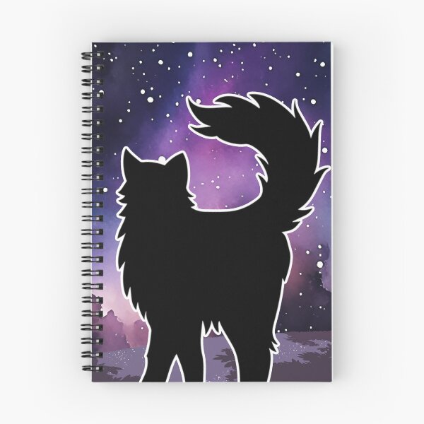 Item preview, Cat Silouette with Stars designed and sold by CarefulCreation.