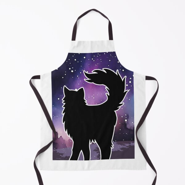 Item preview, Cat Silouette with Stars designed and sold by CarefulCreation.
