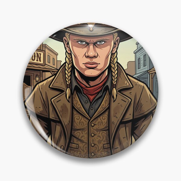 Item preview, Haaland The Wildwest Sheriff designed and sold by Simplybe1.