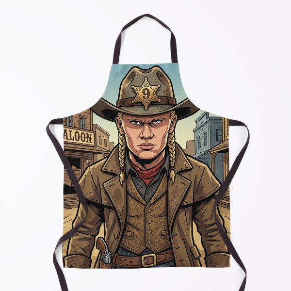 Item preview, Haaland The Wildwest Sheriff designed and sold by Simplybe1.