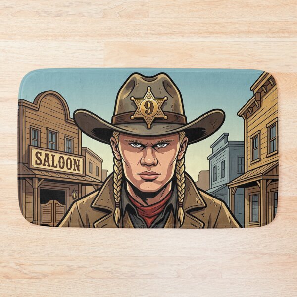 Item preview, Haaland The Wildwest Sheriff designed and sold by Simplybe1.