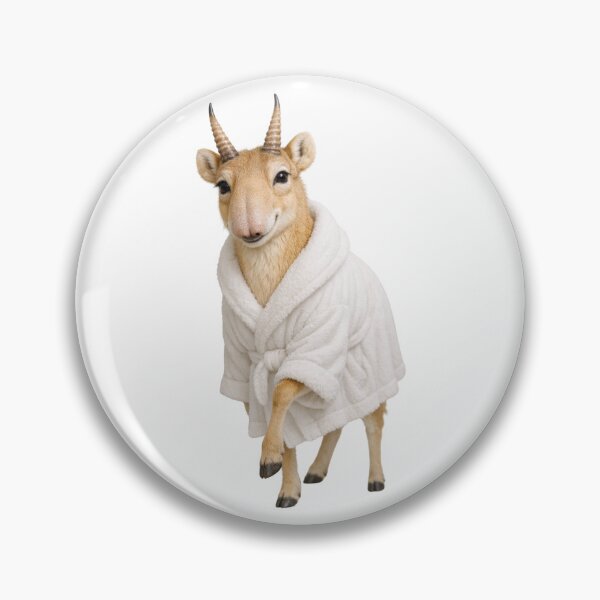 Item preview, Relaxing Bathrobe Saiga Antelope designed and sold by Sillytoe.