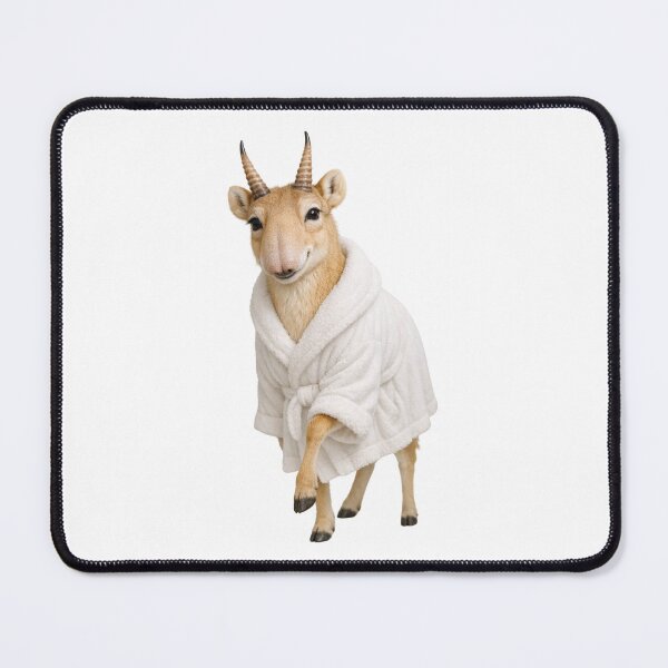 Item preview, Relaxing Bathrobe Saiga Antelope designed and sold by Sillytoe.