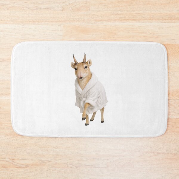 Item preview, Relaxing Bathrobe Saiga Antelope designed and sold by Sillytoe.