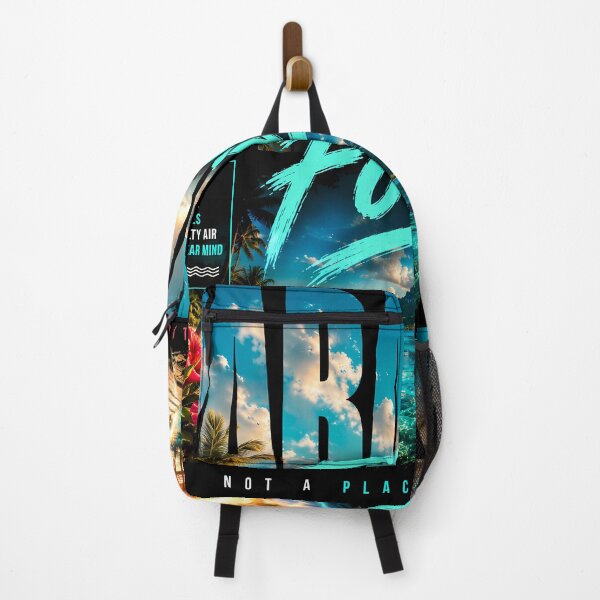 Item preview, Paradise Found – Not a Place, A Feeling | Tropical Island Escape Design designed and sold by Genesis-Ink.
