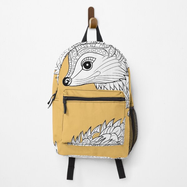 Item preview, Intricate Hedgehog Coloring Page For Custom Apparel designed and sold by Outlet Raloel.