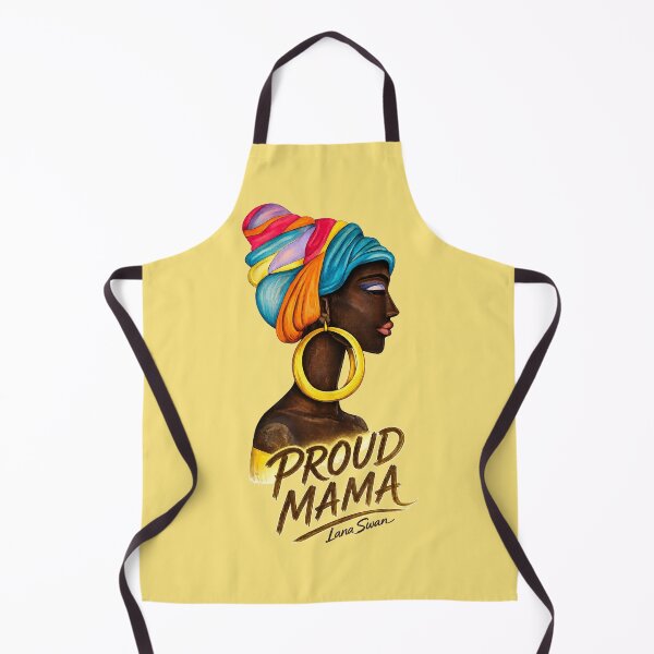 Item preview, PROUD MAMA | Gift for Mom | Butter Yellow Edition by Lana Swan designed and sold by Baroness Swan.