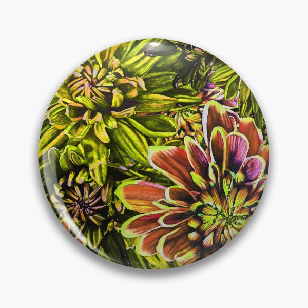 Item preview, Neon Yellow Chrysanthemums 6 designed and sold by nastiaart.