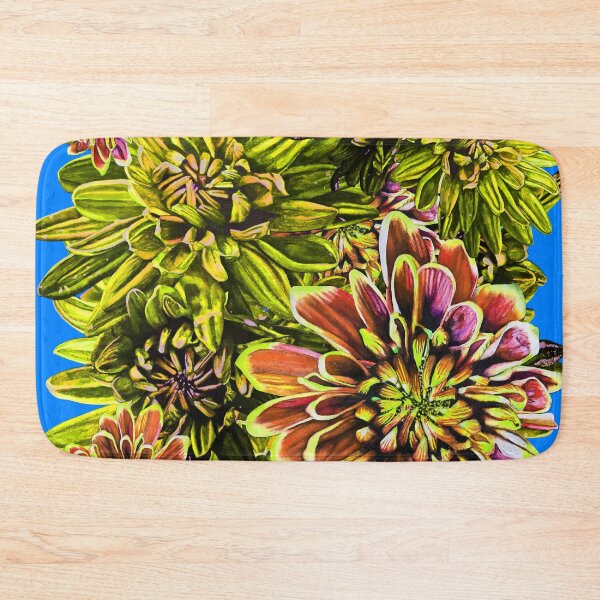 Item preview, Neon Yellow Chrysanthemums 6 designed and sold by nastiaart.