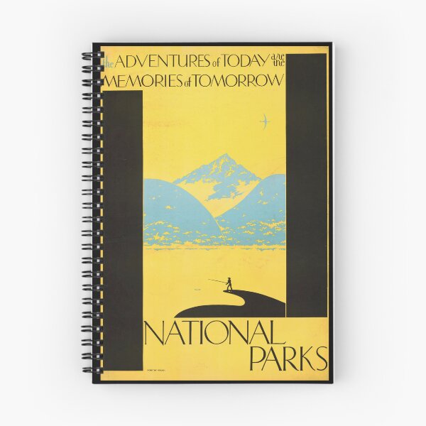 Item preview, Vintage National Parks Poster by Dorothy Waugh | Art Deco WPA Print | 1930s Great Depression Era | Explore America | Digital Download designed and sold by artofuniverse.