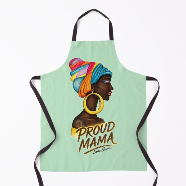 Item preview, PROUD MAMA | Mom Appreciation Art | Fresh Mint Edition by Lana Swan designed and sold by BlueberrySwan.