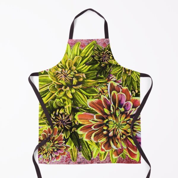 Item preview, Neon Yellow Chrysanthemums Background 2 designed and sold by nastiaart.
