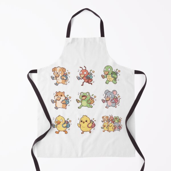 Item preview, Cute Back to School Animal Friends – Kawaii Backpack Sticker Collection designed and sold by abdelski.