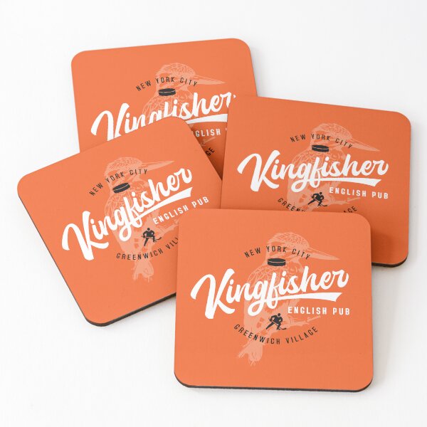 Item preview, Kingfisher English Pub New York City Greenwich Village designed and sold by Hakuna Ricotta.