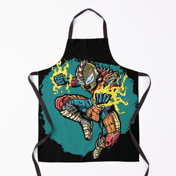 Item preview, Cyberpunk Luchador Alien OG Anime Art | Flame Wrestler Character Design designed and sold by Coder-T.