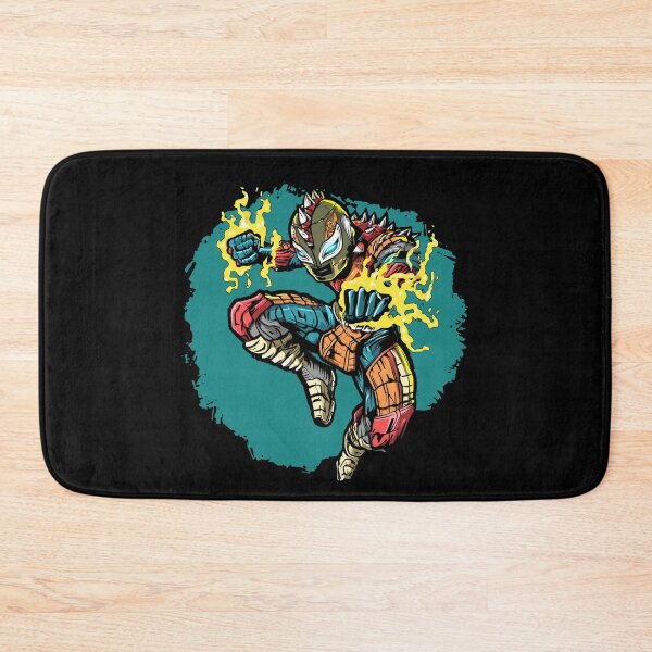 Item preview, Cyberpunk Luchador Alien OG Anime Art | Flame Wrestler Character Design designed and sold by Coder-T.
