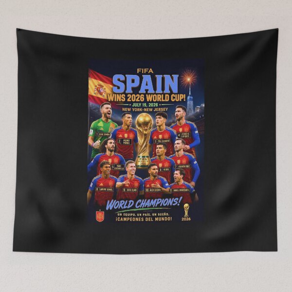 Item preview, SPAIN WINS FIFA 2026 WORLD CUP CHAMPIONSHIP - July 19, 2026 - New York designed and sold by DBM Photo Art 1.